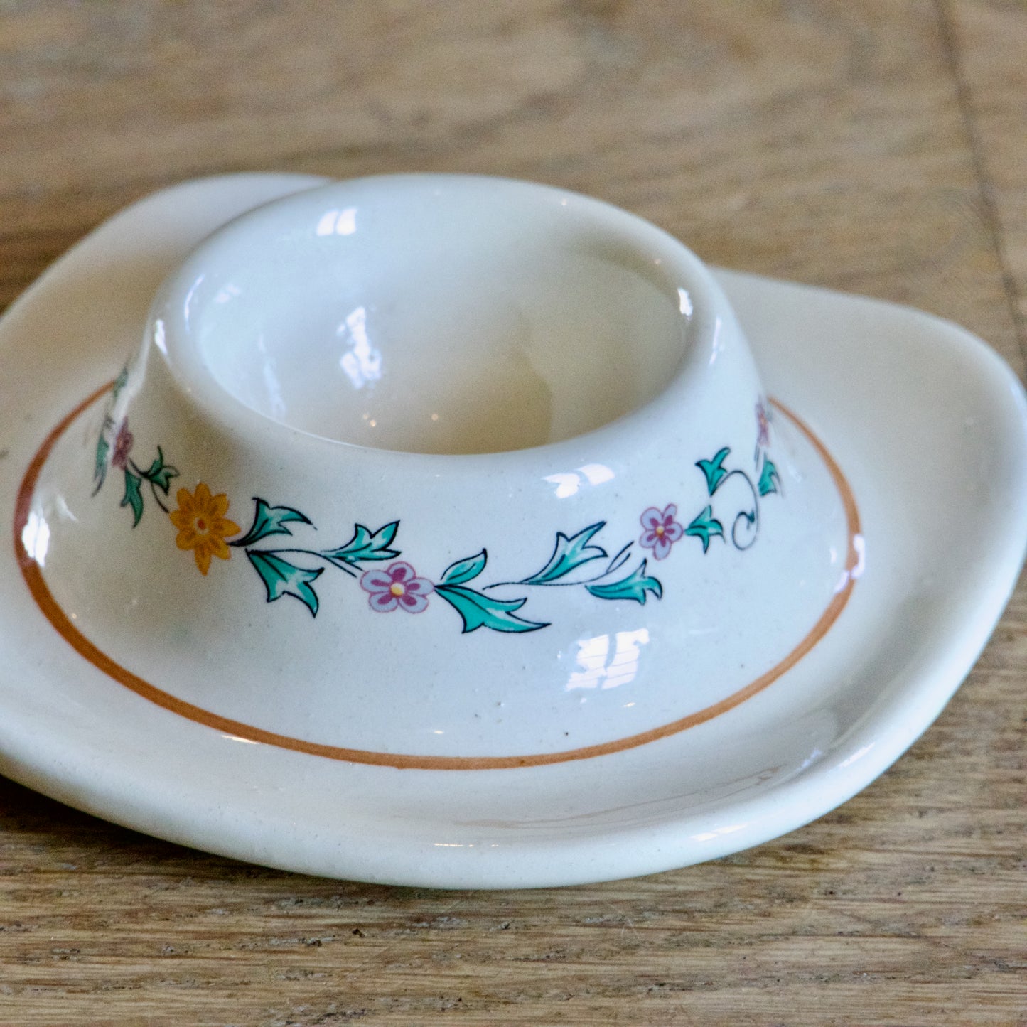 Coquetier ancien signé St Clément collection "Félicie"