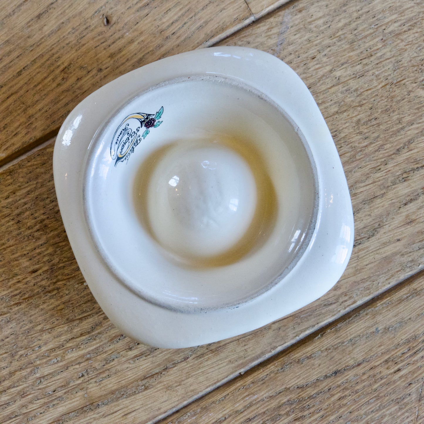 Coquetier ancien signé St Clément collection "Félicie"