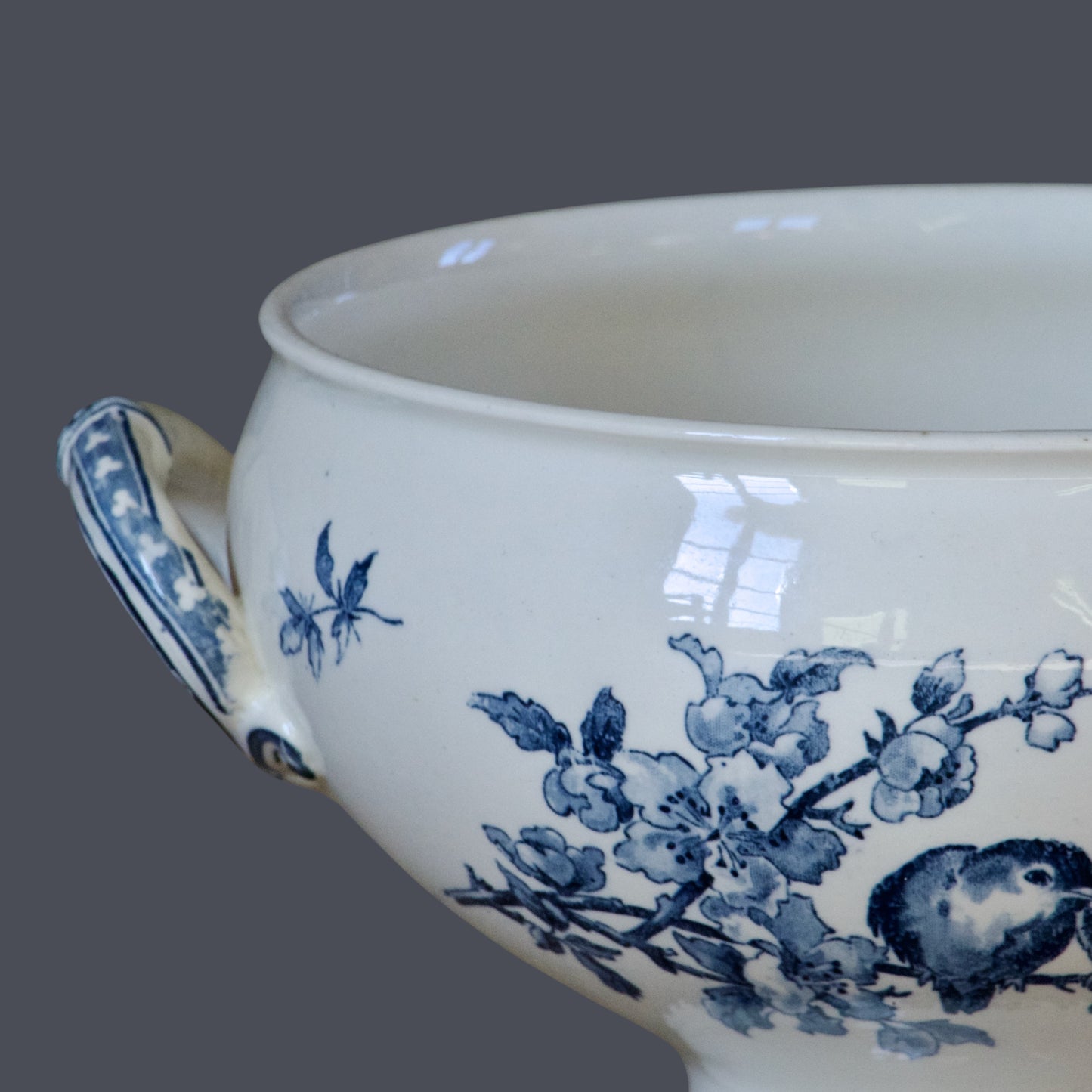 Légumier / soupière Sarreguemines "Favori" - terre de fer