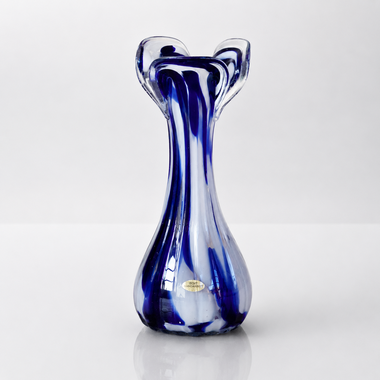 Vase en verre soufflé Murano x Kaiser